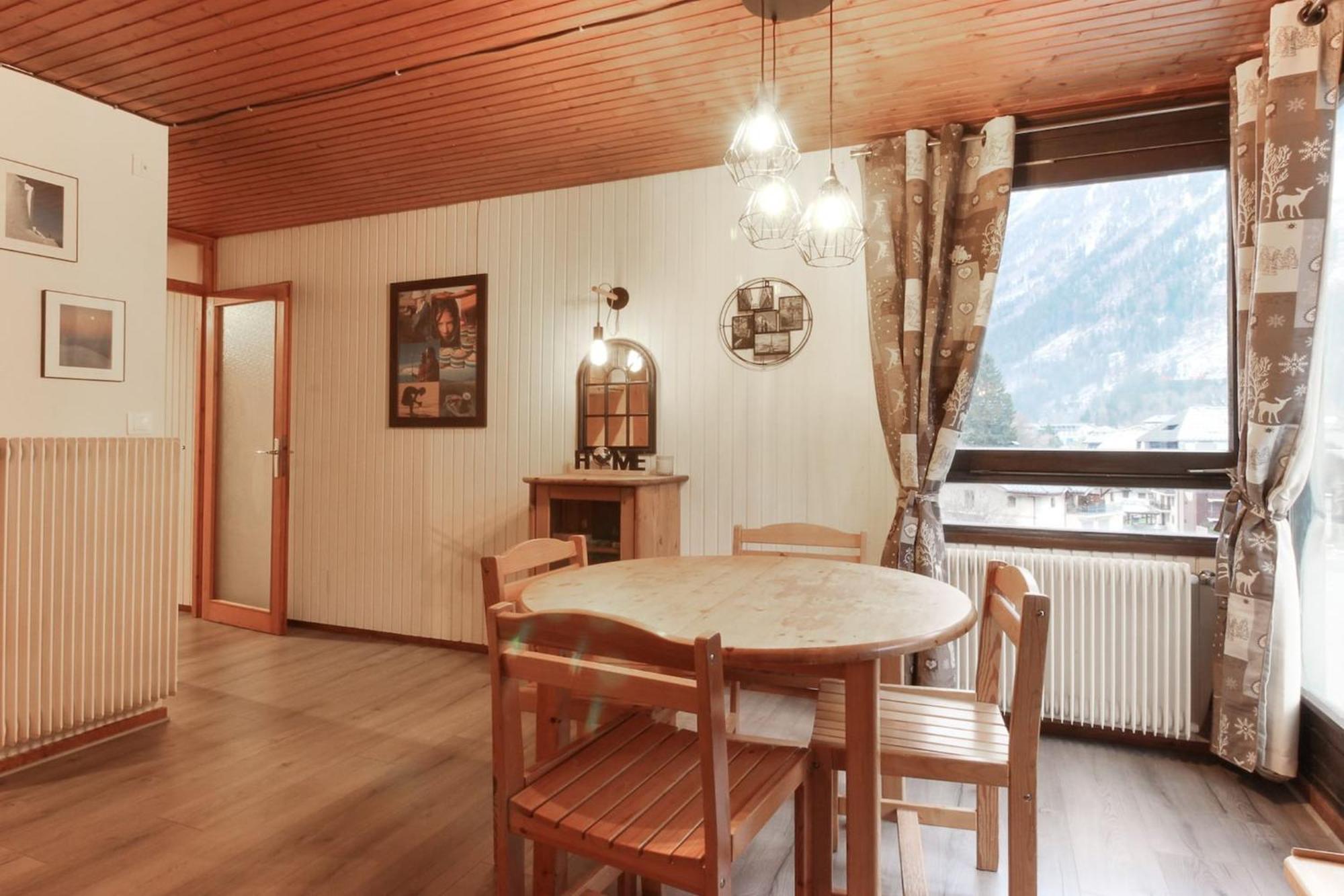Apartamento L'Aiguille - Center Of Chamonix - View Mont-Blanc Exterior foto