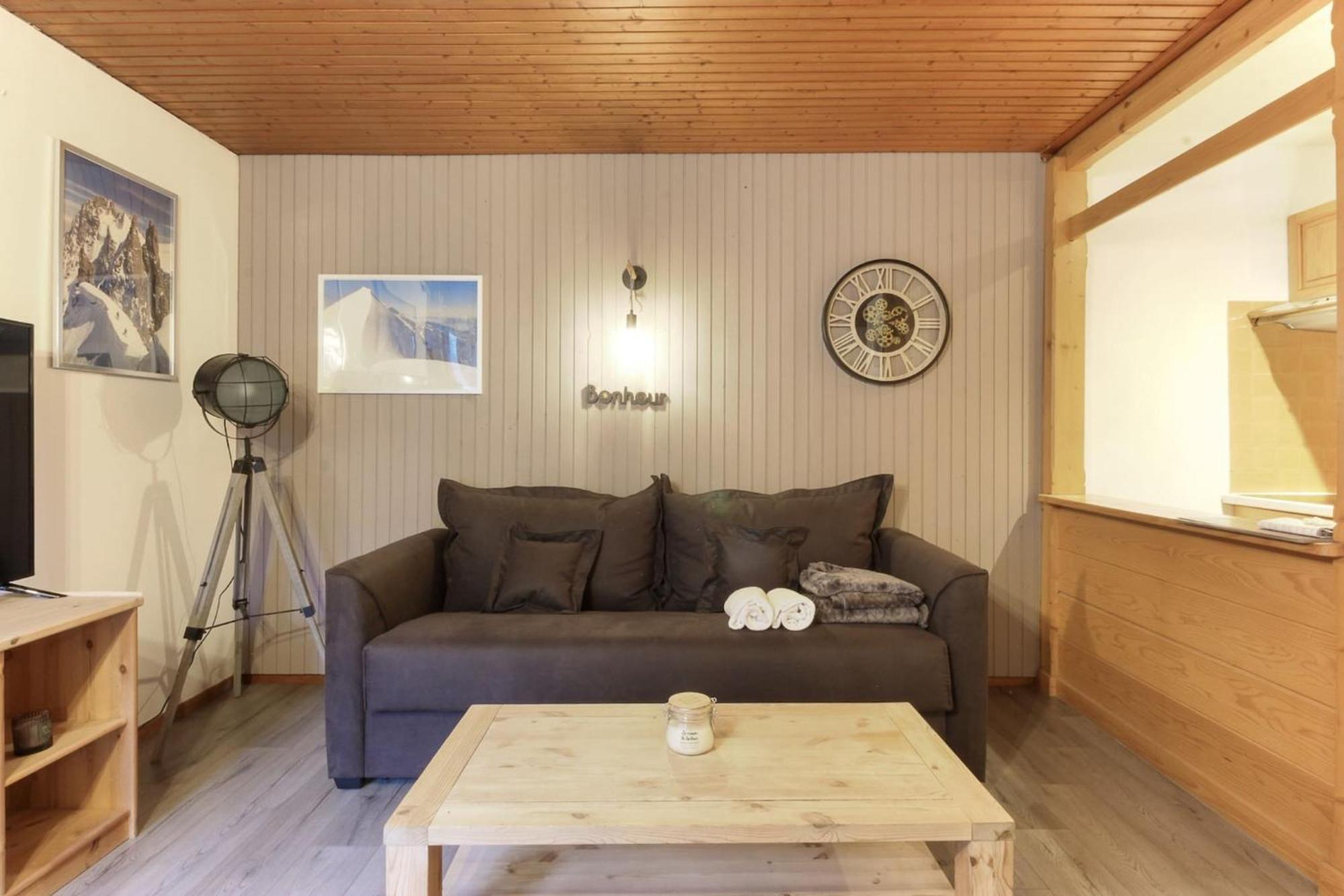 Apartamento L'Aiguille - Center Of Chamonix - View Mont-Blanc Exterior foto